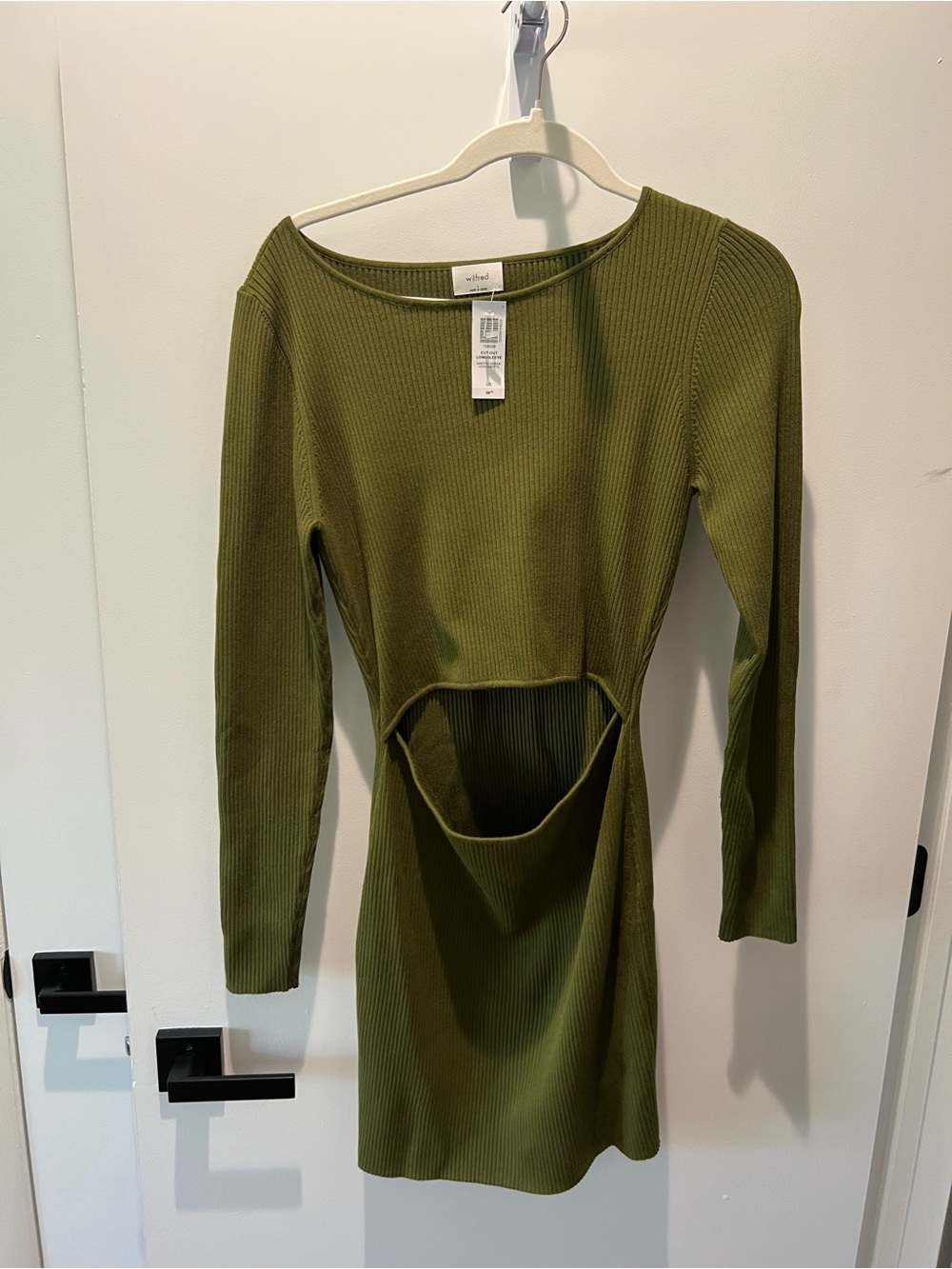 Wilfred from Aritzia Ribbed Mini Dress
